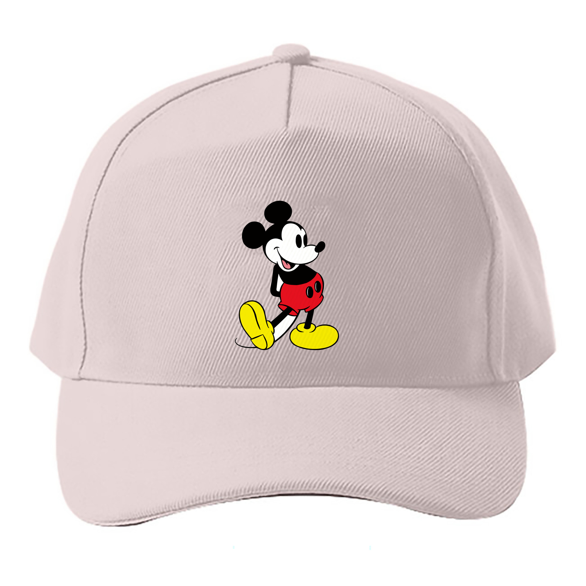 （画像用） ミッキーマウス Mickey Mouse ベースボールキャップ 綿100％ 男女兼用 帽子 スポーツ